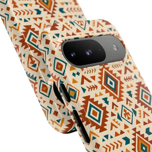 Tribal Pattern Phone Case with Shock Absorption by Dipaliz - Mobile Cases