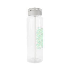 Tritan Water Bottle - Mint Monstera Leaf Pattern | Bpa-free Reusable Sports - Bottles
