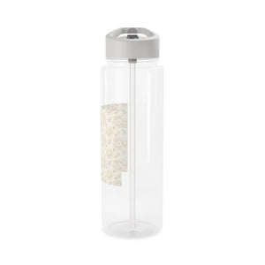 Tritan Water Bottle, Pastel Retro Circles Straw - Bottles