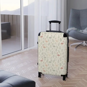 Tropical Flamingo Suitcase Summer Trip Essentials - Dipaliz - Suitcases