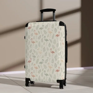 Tropical Flamingo Suitcase Summer Trip Essentials - Dipaliz - Suitcases