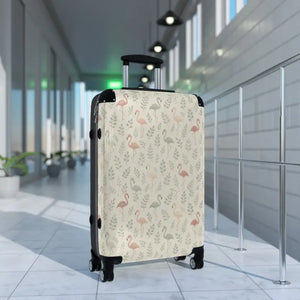 Tropical Flamingo Suitcase Summer Trip Essentials - Dipaliz - Suitcases