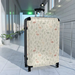 Tropical Flamingo Suitcase Summer Trip Essentials - Dipaliz - Suitcases