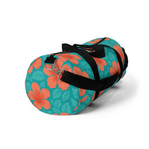 Vibrant Tropical Floral Duffel - Stylish Gym Bag - Dipaliz - Bags