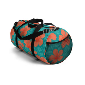 Vibrant Tropical Floral Duffel - Stylish Gym Bag - Dipaliz - Bags