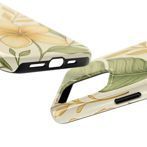 Tropical Floral Phone Case with Shock Absorption Vibrant Style - Dipaliz - Mobile Cases