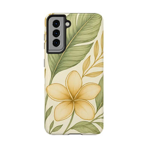Tropical Floral Phone Case with Shock Absorption Vibrant Style - Dipaliz - Samsung Galaxy S21 - Mobile Cases