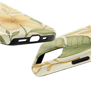 Tropical Floral Phone Case with Shock Absorption Vibrant Style - Dipaliz - Mobile Cases