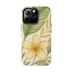 Tropical Floral Phone Case with Shock Absorption Vibrant Style - Dipaliz - Mobile Cases