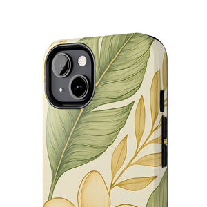 Tropical Floral Phone Case with Shock Absorption Vibrant Style - Dipaliz - Mobile Cases