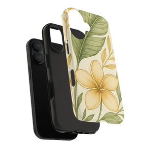 Tropical Floral Phone Case with Shock Absorption Vibrant Style - Dipaliz - Mobile Cases
