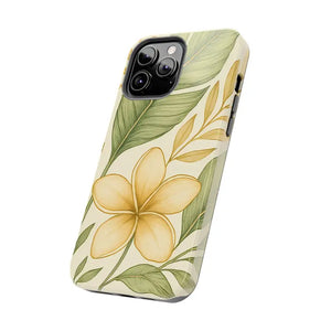 Tropical Floral Phone Case with Shock Absorption Vibrant Style - Dipaliz - Mobile Cases