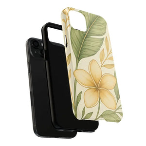 Tropical Floral Phone Case with Shock Absorption Vibrant Style - Dipaliz - Mobile Cases
