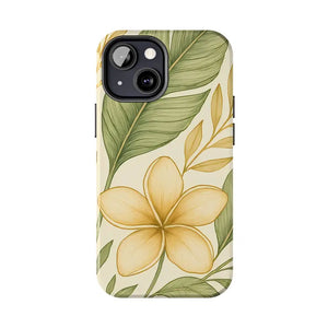 Tropical Floral Phone Case with Shock Absorption Vibrant Style - Dipaliz - Mobile Cases