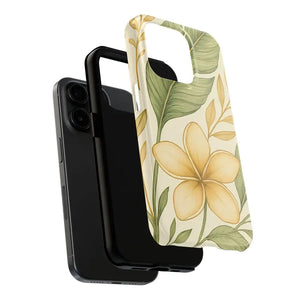 Tropical Floral Phone Case with Shock Absorption Vibrant Style - Dipaliz - Mobile Cases