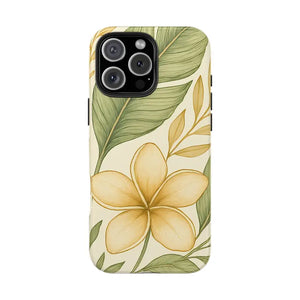 Tropical Floral Phone Case with Shock Absorption Vibrant Style - Dipaliz - Iphone 16 Pro Max - Mobile Cases