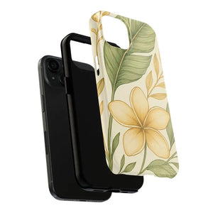Tropical Floral Phone Case with Shock Absorption Vibrant Style - Dipaliz - Mobile Cases