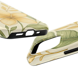 Tropical Floral Phone Case with Shock Absorption Vibrant Style - Dipaliz - Mobile Cases