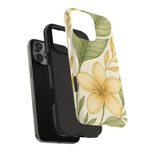Tropical Floral Phone Case with Shock Absorption Vibrant Style - Dipaliz - Mobile Cases