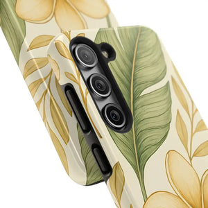 Tropical Floral Phone Case with Shock Absorption Vibrant Style - Dipaliz - Mobile Cases