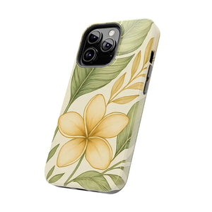Tropical Floral Phone Case with Shock Absorption Vibrant Style - Dipaliz - Mobile Cases