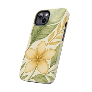 Tropical Floral Phone Case with Shock Absorption Vibrant Style - Dipaliz - Mobile Cases