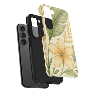 Tropical Floral Phone Case with Shock Absorption Vibrant Style - Dipaliz - Mobile Cases