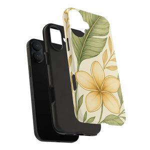 Tropical Floral Phone Case with Shock Absorption Vibrant Style - Dipaliz - Mobile Cases