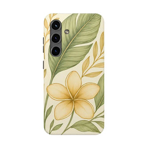 Tropical Floral Phone Case with Shock Absorption Vibrant Style - Dipaliz - Mobile Cases