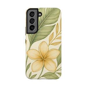 Tropical Floral Phone Case with Shock Absorption Vibrant Style - Dipaliz - Samsung Galaxy S22 - Mobile Cases