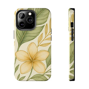 Tropical Floral Phone Case with Shock Absorption Vibrant Style - Dipaliz - Iphone 13 Pro - Mobile Cases