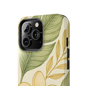 Tropical Floral Phone Case with Shock Absorption Vibrant Style - Dipaliz - Mobile Cases