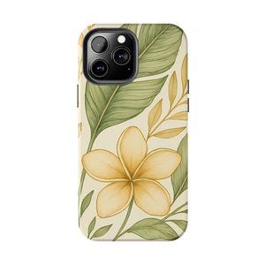 Tropical Floral Phone Case with Shock Absorption Vibrant Style - Dipaliz - Mobile Cases