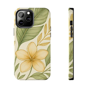 Tropical Floral Phone Case with Shock Absorption Vibrant Style - Dipaliz - Iphone 13 Pro Max - Mobile Cases