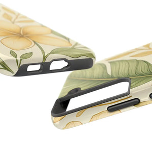 Tropical Floral Phone Case with Shock Absorption Vibrant Style - Dipaliz - Mobile Cases