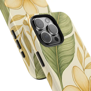 Tropical Floral Phone Case with Shock Absorption Vibrant Style - Dipaliz - Mobile Cases