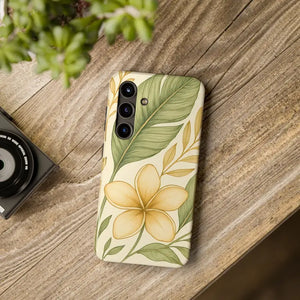 Tropical Floral Phone Case with Shock Absorption Vibrant Style - Dipaliz - Samsung Galaxy S24 - Mobile Cases