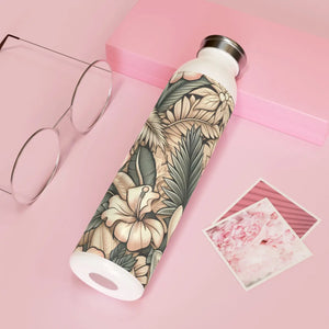 Tropical Floral Chic Slim Water Bottle - Design - Dipaliz - Bottles