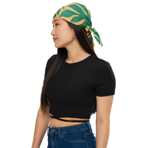 All-over Print Bandana Tropical Florals Island Style - Dipaliz - Bandanas & Headties