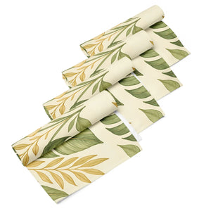 Vibrant Tropical Floral Cloth Napkin Set Soft Cotton - Dipaliz - Napkins