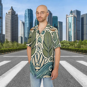 Tropical Hawaiian Shirt Unisex Summer Fashion Beach Party - Dipaliz - s / White Stitching - Shirts