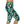 Tropical Leaf Capri Leggings – Green Monstera Palm All-over Print - Xs
