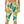 Tropical Capri Leggings - Botanical Island Vibes - Dipaliz
