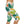 Tropical Capri Leggings - Botanical Island Vibes - Dipaliz