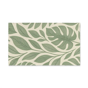 Tropical Leaf Hand Towel – Organic Cotton - Dipaliz - Head Towels