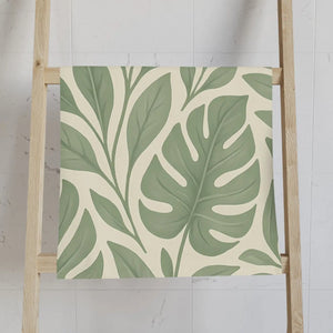 Tropical Leaf Hand Towel – Organic Cotton - Dipaliz - Head Towels