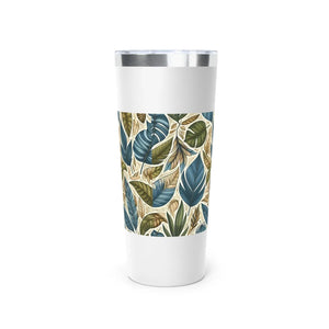 Tropical Leaf Insulated Tumbler - Nature Lovers Gift - Dipaliz - Tumblers