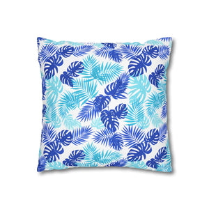 Tropical Leaf Pillowcase – Palm Square Throw - Dipaliz - Chair & Sofa Cushion Covers
