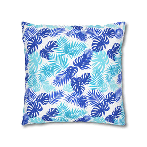 Tropical Leaf Pillowcase – Palm Square Throw - Dipaliz - Chair & Sofa Cushion Covers