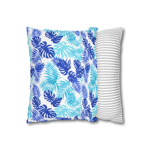 Tropical Leaf Pillowcase – Palm Square Throw - Dipaliz - Chair & Sofa Cushion Covers